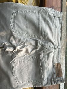 28 Waist Girls Beige / Cream Colour Denim Jeans