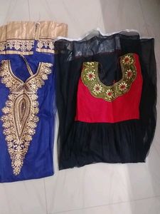 Embroidered Ethnic Kurta Set,combo