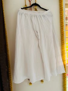 🔥ON SALE🔥 White Palazzo Pants