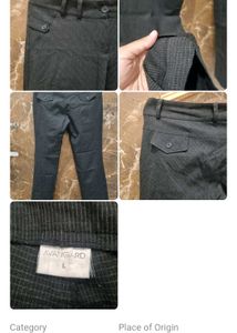 Light Blue Zipper Pocket Pants