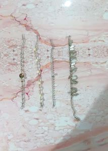 Bohemian Chain Bracelets Set (Pack of 4)