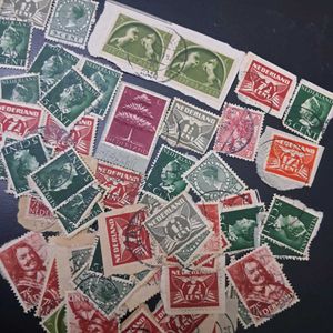 70 🫟 (1890-1940s) Rare,Vintage Nederlands Stamps