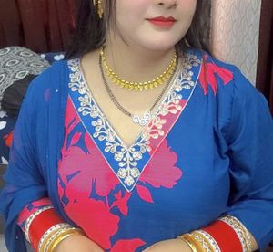 Blue Kurta Set with Pink Floral Print size XXL 44