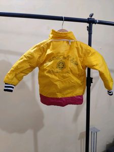 Beautiful Yellow Jacket For 6 -7month Kid