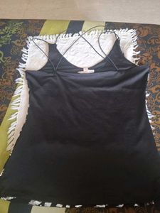 Sequin Zebra Print Cami Top