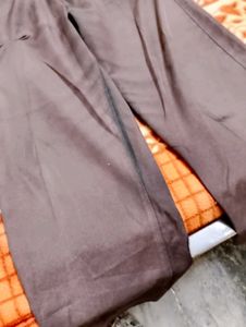 Gray Casual Pants
