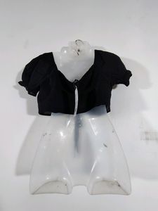 Black Crop Top (Women's)