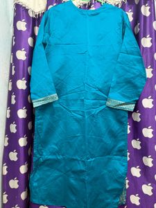Beautiful Blue Kurta Set with Dupatta