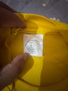 Men's Yellow Nike Soccer Jersey