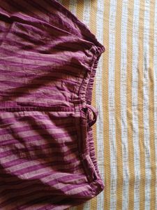Embroidered Maroon Kurta,pant and dupatta