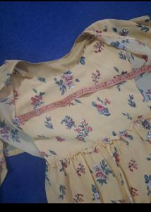 Yellow Floral Print