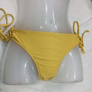 Yellow Tie-❤️‍🔥Side Bikini Bottom