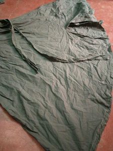 Elegant Dark Green Wrap Dress