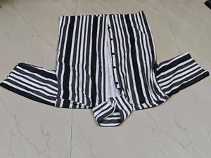 Men's Striped Oversized Shirt