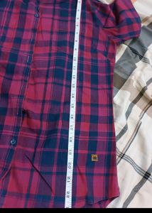 Women's Red &amp; Blue Plaid Button-Up Shirt
