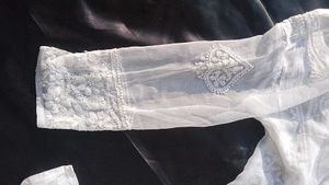 Brand New(PARAMOUNT CHIKAN) White Chikankari Kurta