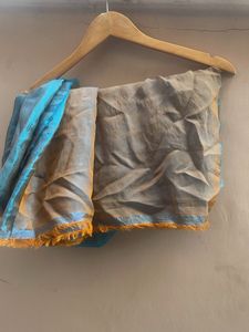 Beautiful Blue Saree