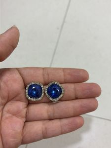 Stunning Blue Gemstone Earrings
