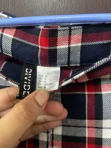 Plaid Pleated Skirt
