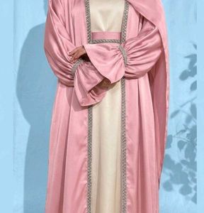 luxurious  Pink abaya