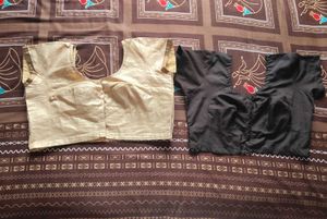 Combo of Blouse in Golden and Brown 🤎💛🔥