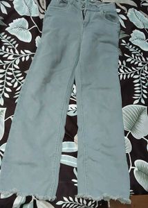 Wide Leg Cropped Jeans