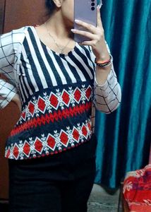 Striped &amp; Patterned Tank Top