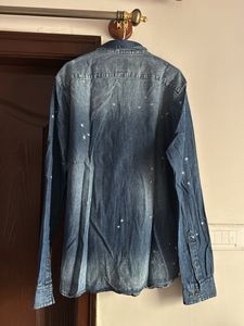 Stylish Slim Fit Denim Shirt