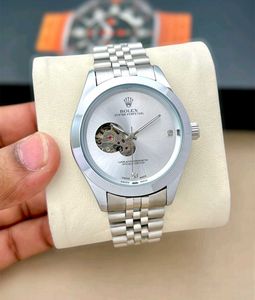 ROLEX MENS AUTOMATIC METAL BELT PREMIUM WATCH