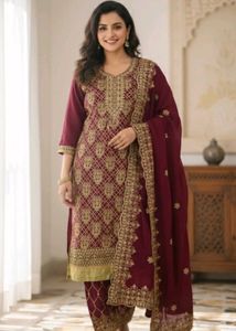 Purple Sharara Suit