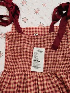 Red Gingham Dress