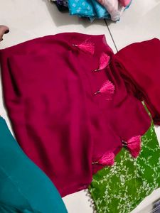 pink color salwar suit