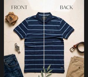 Striped Polo T-Shirt