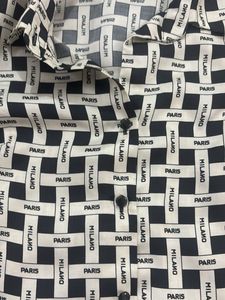 Chic Graphic Print Button-Up Top