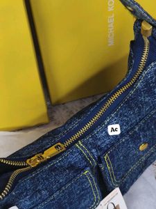 Stylish Denim Hobo Bag