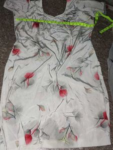 Floral Print Silk Blouse