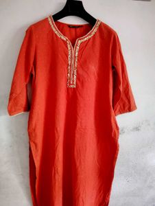 Embellished Kurti melange Brand Size Issues