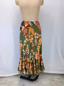 Flowy Floral long Skirt