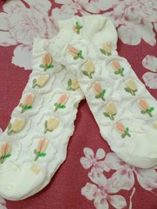 Floral Ankle Socks