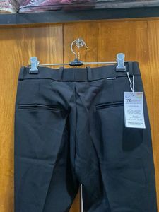 Men's Black Formal Trousers
