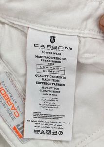 Classic White Casual Pants
