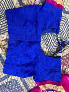 Royal Blue Embroidered Lehenga Skirt