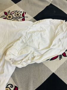 Zara white top