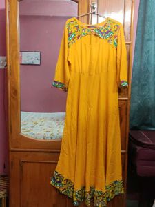 Ethnic Maxi Dress in Size L