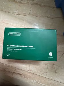 new sealed VT Cica Daily Soothing Mask-30sheets