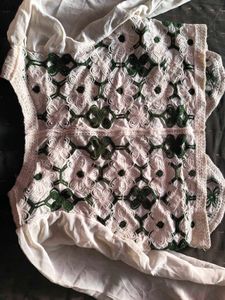 Vintage White Crocheted top