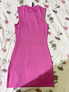 Pink Rhinestone Butterfly Dress