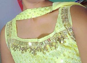 Beautiful Yellow Kurta Set