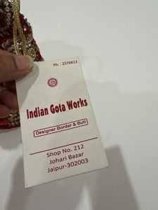 Brand new Maroon &amp; Embellished Potli Bag