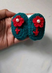 Handmade Crochet hair clips